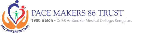 Pace Makers 86 Trust - 1986 Batch - Dr BR Ambedkar Medical College. Bengaluru